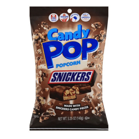 Candy Pop Popcorn Snickers