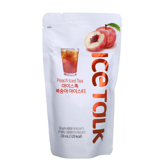 Ice Talk Peach Iced Tea 230ml
